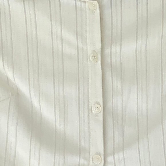 Express White Button Up Blouse  Sz S - Picture 2 of 3